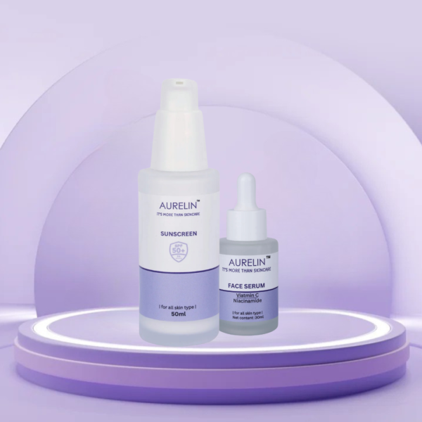 Serum + Sunscreen